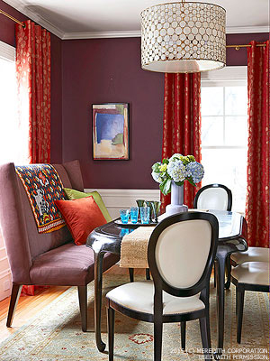 Dramatic Color: Using Deep-Toned Walls in Your Home - BHGRELife.com