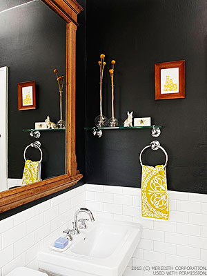 Dramatic Color: Using Deep-Toned Walls in Your Home - BHGRELife.com