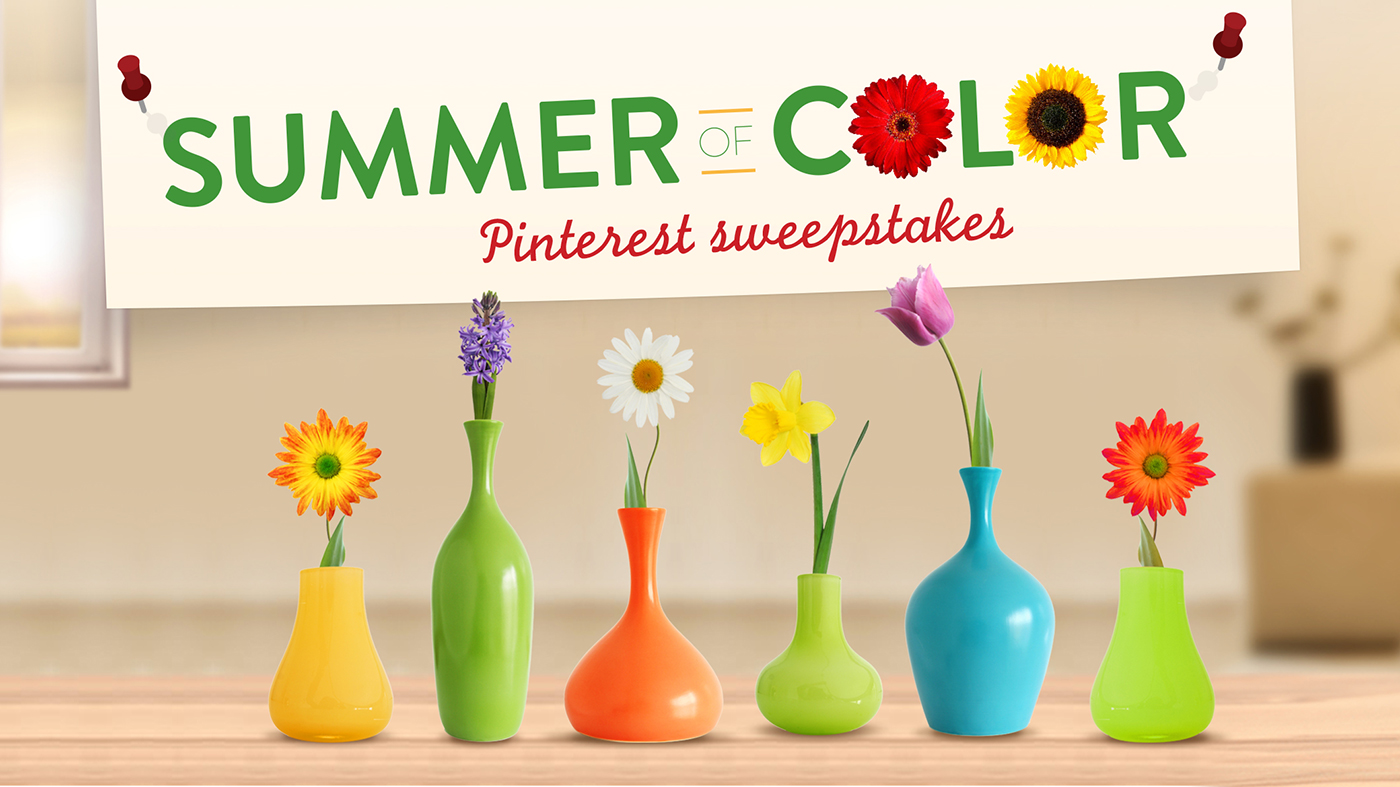 Summer of Color Pinterest Sweepstakes