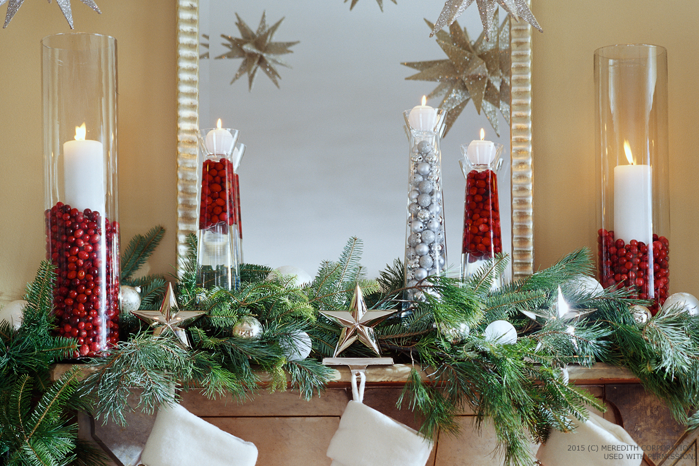 Creative Christmas Decorating with Cranberries - bhgrelife.com