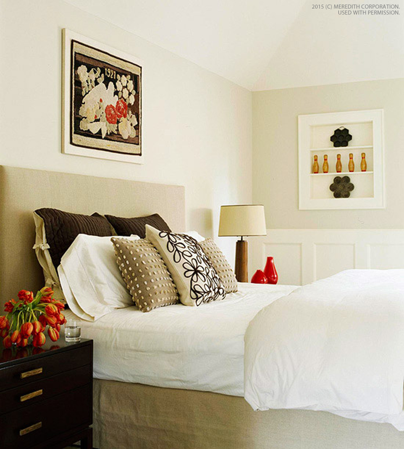 Update Your Home’s Bedrooms: Upholstered Headboard Ideas -bhgrelife.com