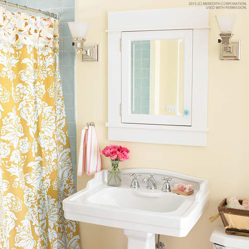 Cheery & Bright Yellow Bathroom Designs - bhgrelife.com