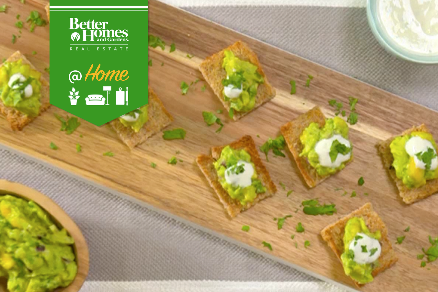 Tropical Guacamole Bites Recipe - bhgrelife.com