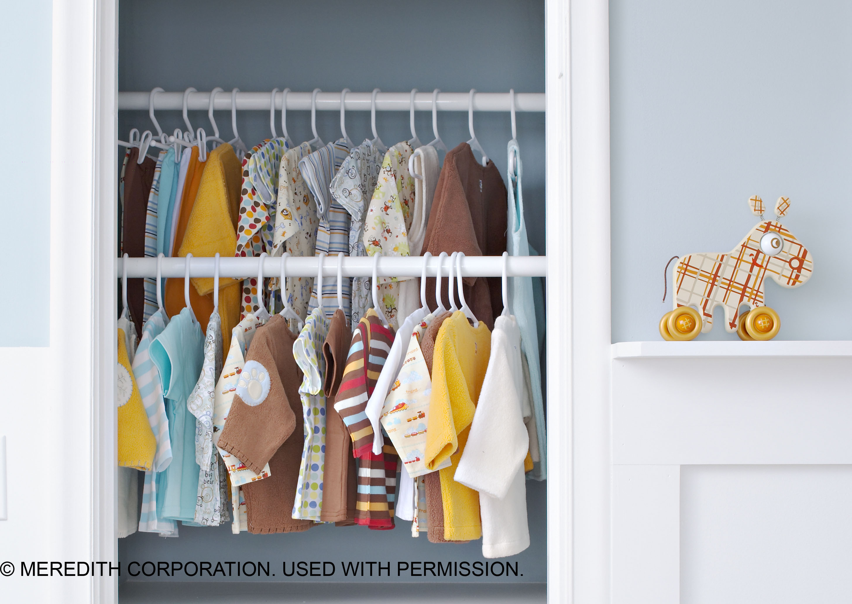 kid friendly closet organization