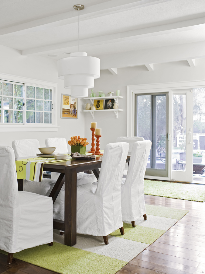 Measure up so you’re not crowded around the table