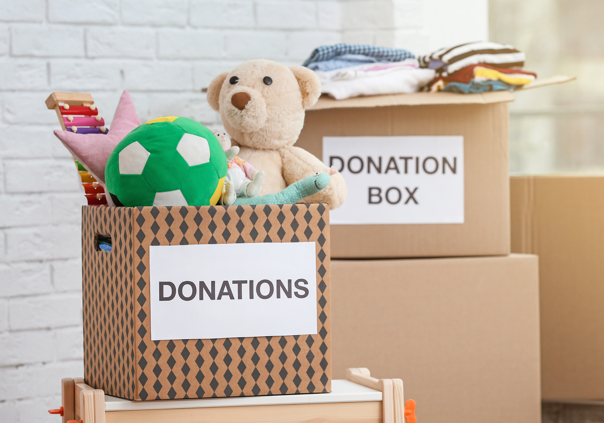 donation boxes