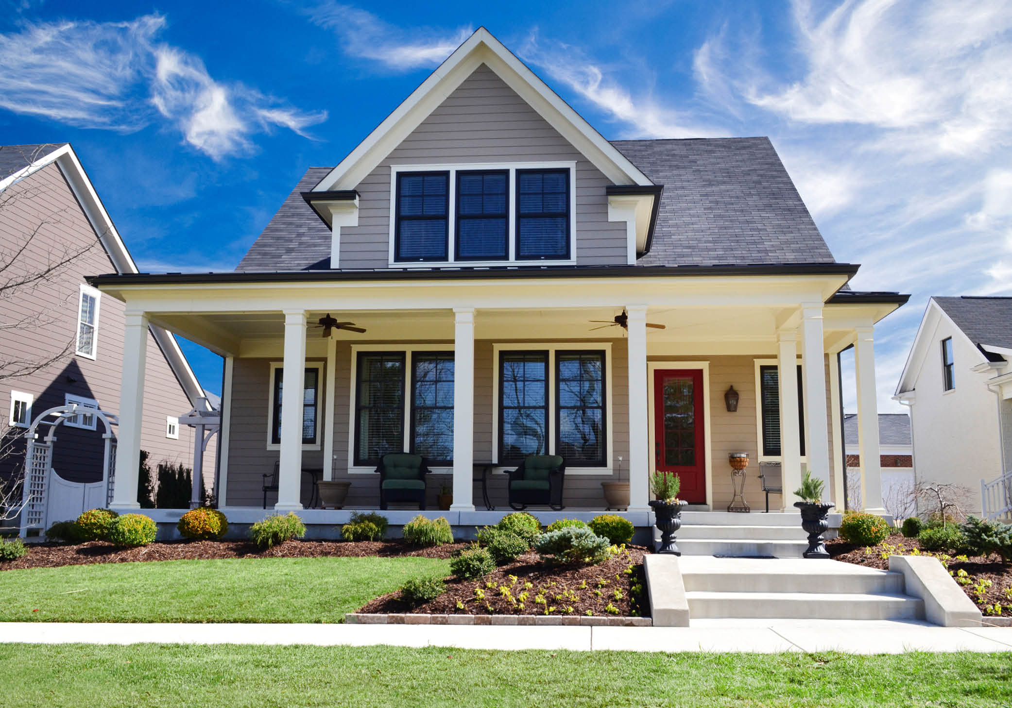 beautiful traditional home